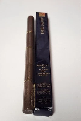 Estee Lauder BrowPerfect 3D All-in-One Styler--08 Brunette  0.06oz/1.75ml NEW - Image 1 of 4