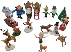 Rudolph And The Island Of Misfit Christmas Toys Actionfiguren riesiges Konvolut - Bild 1 von 11