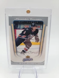 2005 UPPER DECK MVP #394 ALEXANDER OVECHKIN ROOKIE RC CREASE DAMAGE SEE PICTURES - Picture 1 of 7
