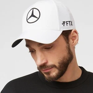 George Russell Mercedes AMG F1 White Cap 2022 - Picture 1 of 4