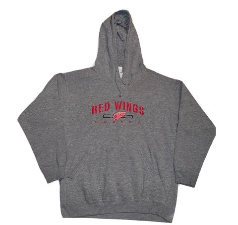 Detroit Red Wings Hoodie Sweatshirt TRUEFAN Cotton NHL Hockey Mens Large Cover