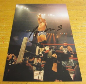 Fotografía firmada autografiada por Kip James Wrestler 4X6 lucha libre WWF/WWE/TNA/AEW - Imagen 1 de 2