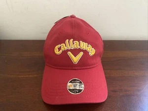 Callaway Seilmütze (rot/gold verstellbar) Golf Wetter Serie UPF 30+ NEU - Bild 1 von 6