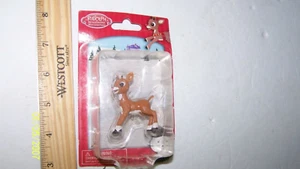 Beverly Hills Teddy Bear Company 2" Rudolph Red Nosed Reno Figura Rudolph - Imagen 1 de 2