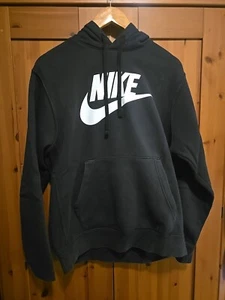 NIKE Monogram Hoodie Black - Size Medium - Picture 1 of 5