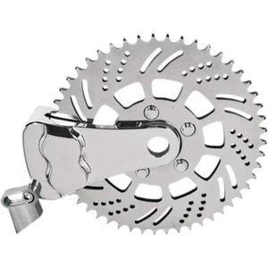 Hawg Halters Sprocket 4-Piston Rear Brake Caliper Kit Chrome Left RKSBLCC351 - Picture 1 of 1