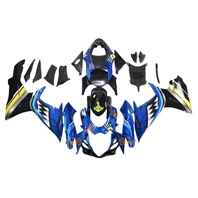 Kit de carenado ABS para Suzuki GSXR600 GSXR750 2011-2023 K11 kit de carrocería azul negro Foto 1 de 4