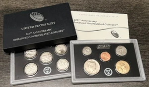 2017-S US Mint 225th Anniversary Enhanced Uncirculated 10-Coin Set - Picture 1 of 2