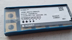 10 Komet carbide inserts SOGX 130508-01 BK8425 ( W80 46010.088425 SOGX130508 ) - Picture 1 of 2