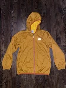 REI Youth Medium 10/12 Youth Rain Jacket Lightweight Full Zip - Picture 1 of 4