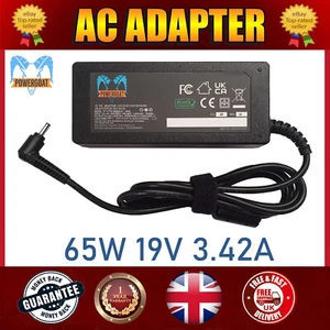 POWERGOAT 65W AC ADAPTER (4.0 X 1.2 / 1.35MM) FOR ASUS NOTEBOOK M SERIES M3500QA - Picture 1 of 10