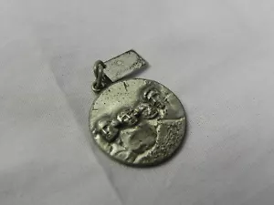 Vintage Mount Rushmore Memorial Sterlingsilber Glocke Handelsposten Charm Anhänger - Bild 1 von 8