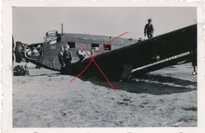 Nr 15945 Foto Vormarsch in POLEN abgestürzte Ju 52 Flieger - Bild 1 von 2