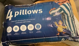 Silentnight Pillows Medium Support 4 Pack Free P+P - Picture 1 of 3