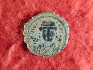 Ancient Byzantine Coin - Maurice Tiberius - Guaranteed Authentic (20WW149) - Picture 1 of 2