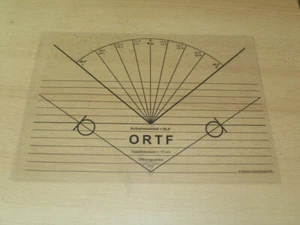 Montage - Schablone für das ORTF Äquivalenz - Stereo - Mikrofonsystem - Bild 1 von 4