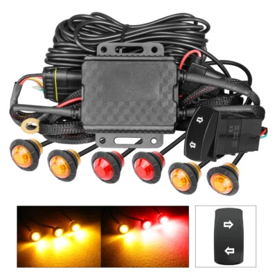 Street Legal Kit Rocker Turn Signal Blinker For Polaris RZR 1000 XP, 900s Turbo - Image 1 of 4