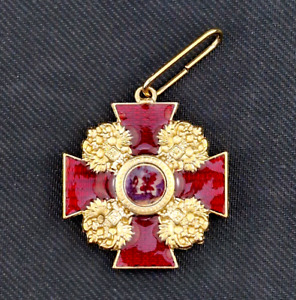 3053 RUSSIAN IMPERIAL ORDER OF SAINT ANNA RUSSIA POLAND