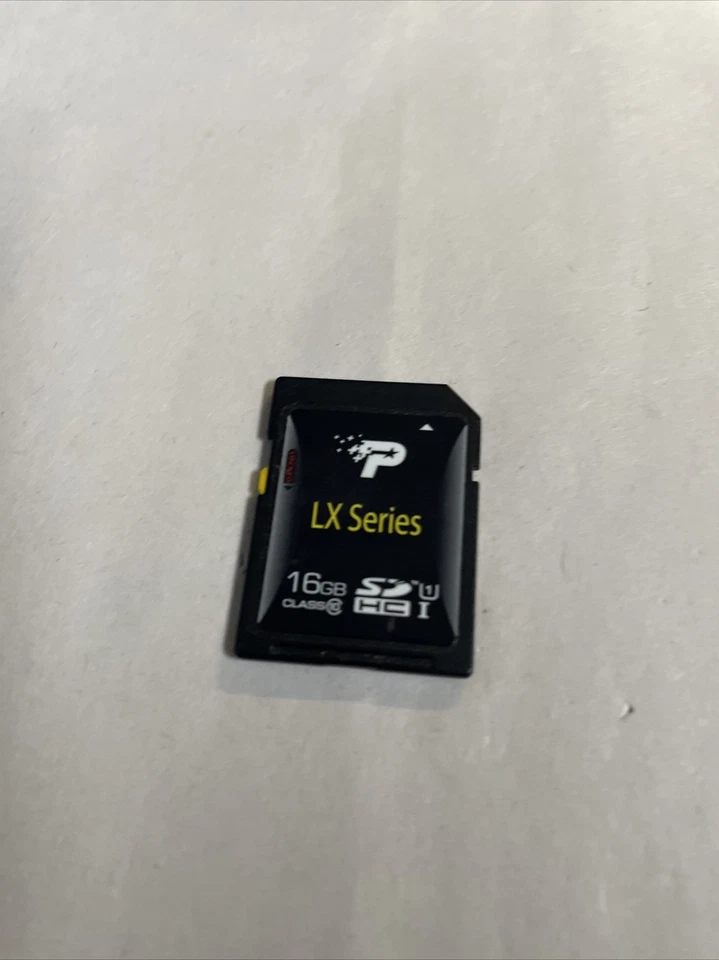 Patriot LX Series 16GB SDHC SD Storage Memory Card @CPU20 - Image 1 of 1