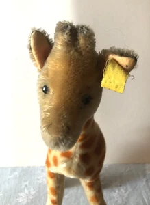 Cutest Original Steiff Giraffe Plush 1952-53 13" Excellent Condition - Picture 1 of 10
