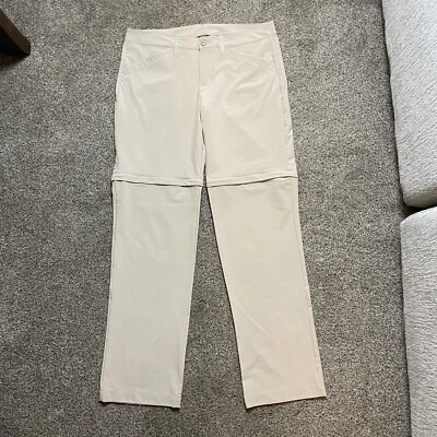 Pantalones Eddie Bauer Mujer Talla 10 Exterior Camping Senderismo Desmontables Caqui Foto 1 de 4