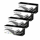 4 X Black Toner Cartridges Non-Oem Alternative For Hp Cf360a - 508A - 6000 Pages