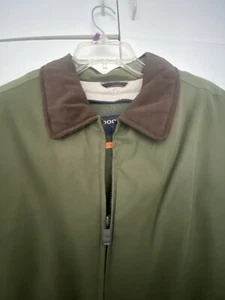 Dockers Men's Jacket Coat Olive Green Full Zip Size XL - Picture 1 of 7