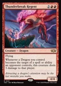 Thunderbreak Regent NM MTG Tarkir: Dragonstorm TDM TDC Magic - Picture 1 of 3