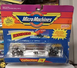 Micro Machines Insider Collection #2 US Army Cargo LKW & Panzer 1989 neu mit Kleidung + - Bild 1 von 11