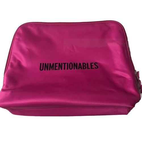 KATE SPADE bon voyage innominabile snap drago rosa lingerie zip borsa 14 25x12