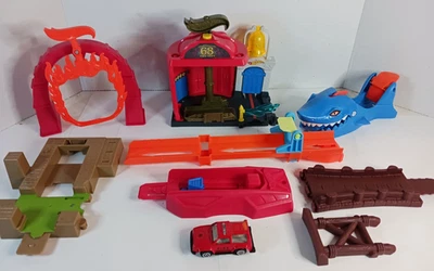 Departamento de Bomberos Hot Wheels City Downtown Estación Nº 68 + Piezas Extra + Camión de Bomberos Foto 1 de 4