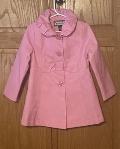 Girls Rothschild spring coat Size 4 Pink - Picture 1 of 3