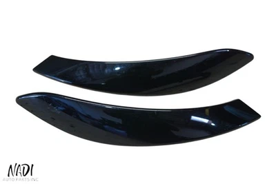 2012 - 2015 BMW F30 320I FRONT LEFT & RIGHT GLOSS BLACK DOOR HANDLE TRIM OEM - Image 1 of 4