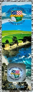 2000 US Open Logo Golf Ball Sleeve (3 Bälle) Pebble Beach Golf Course - UNBENUTZT! - Bild 1 von 7