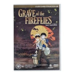 Grave Of The Fireflies DVD Studio Ghibli Collection Region 4 Madman - Picture 1 of 5