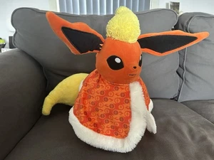 Pokemon Flareon Build a Bear Plush With Cape - Picture 1 of 6