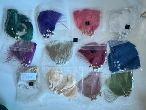 Silk Tassels Fashion Pendant 2 1/2 inch Jewelry Making Fringe Dangle 12 Multi - Picture 1 of 10