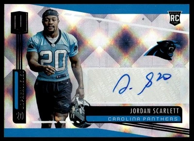 2019 Panini Unparalleled Rookie Signatures Jordan Scarlett Rookie Auto Carolina - Image 1 of 2