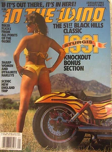 Easyriders In the Wind Magazine January 1992 The 51st Black Hills Classic Sturgi - Imagen 1 de 2