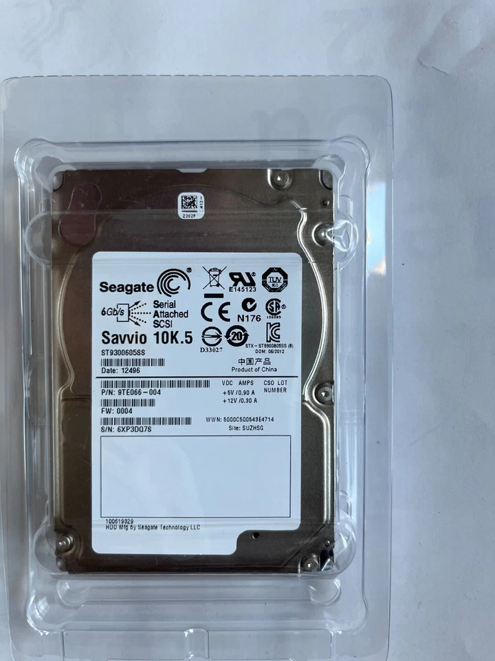 ST9450405SS SEAGATE SAVIO 450GB 2.5" Internal Hard Drive 10K RPM - Image 1 of 1