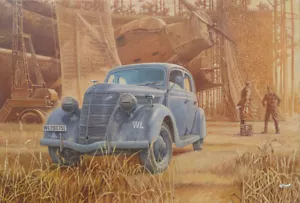 Ford V8 G81a 1:35 Plastic Model Kit RODEN - Foto 1 di 1