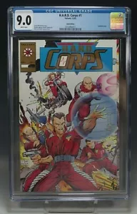 H.A.R.D. CORPS #1 CGC 9.0 GRADED VALIANT GOLD EDITION COMICS BOOK 12/92 - Picture 1 of 3