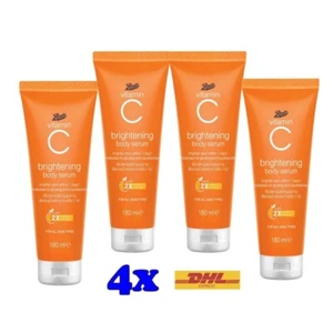 4 Tubos Botas Vitamina C Suero Corporal Iluminación Piel Exfoliante Facial 180 ml. - Imagen 1 de 10