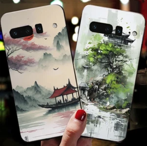 Japan Style Landscape Forest Cover Case For Google Pixel 8 Pro 8A Pixel 7 A - Photo 1 sur 6