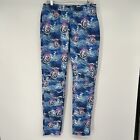 Pink Dolphin Chrome Ball 8 Pants Mens Size M Blue Lightweight Pull On