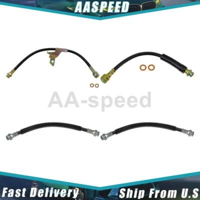 Тормозная магистраль гидравлического шланга переднего заднего тормоза для Oldsmobile 88 1996 1997 1998 1999 годов выпуска - Изображение 1 из 4