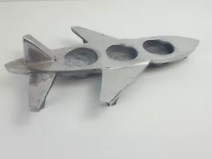 Made In India Airplane Votive Holder - Picture 1 of 12