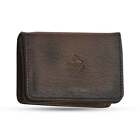 Unisex Leather Wallet - Umber