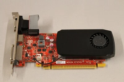 Dell NVIDIA GeForce M302N GTX745 TC2P0 PCIe 4GB DDR3 Video Graphics Card -TESTED - Image 1 of 4