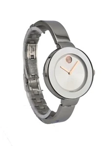 Movado Bold 3600194 Silver Dial Stainless Steel Women's Watch - Picture 1 of 5